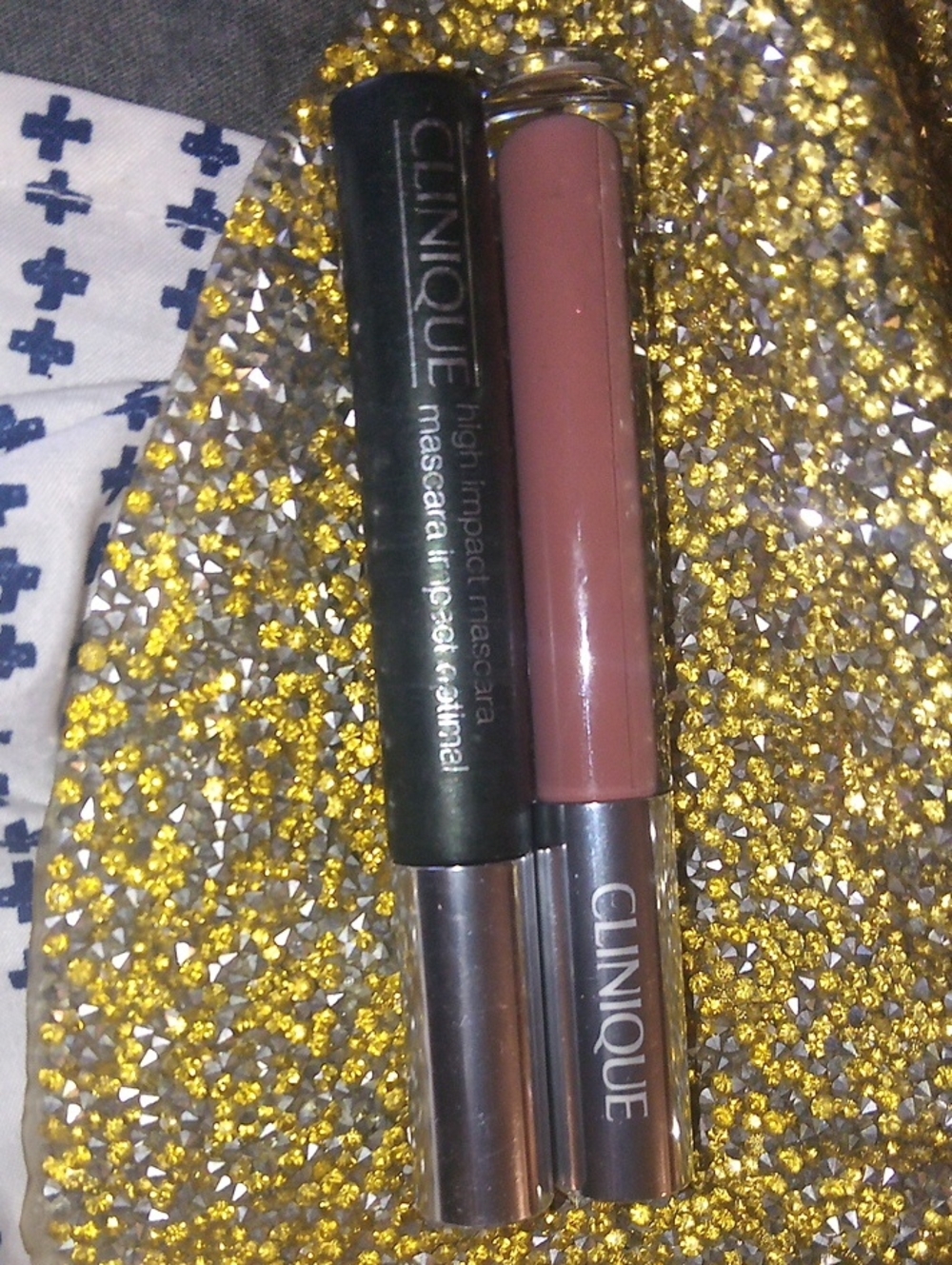 Clinique Dual-Ended Mascara & Lip Color - Black Mascara with Mauve Pink Lip A15